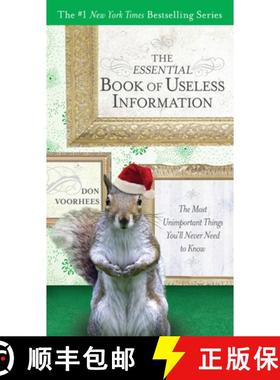 【3-4周达】The Essential Book of Useless Information (Holiday Edition): The Most Unimportant Things Y... [9780399536526]