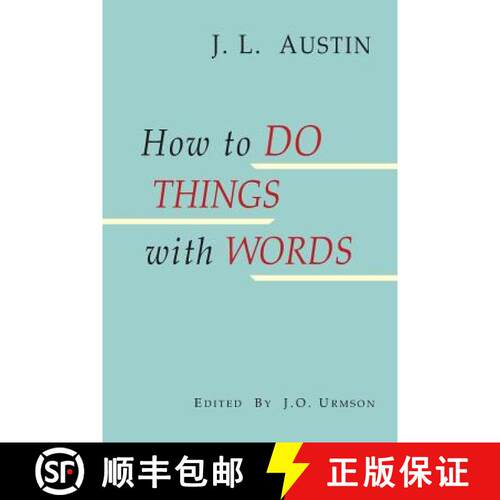 【3-4周达】How to Do Things with Words [9781684222650]