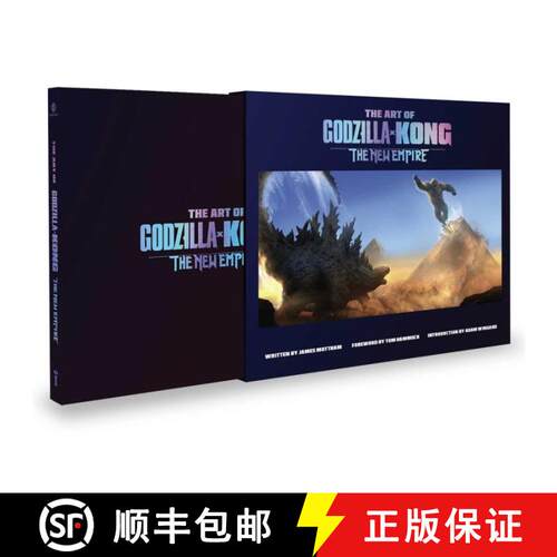 【3-4周达】精装 The Making of Godzilla X Kong: The New Empire [9798886633702]