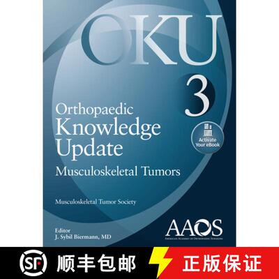 【3-4周达】Orthopaedic Knowledge Update: Musculoskeletal Tumors 3: Print + eBook with Multimedia [9781975122492]