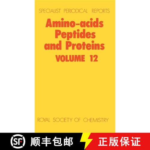 【3-4周达】精装 Amino Acids, Peptides and Proteins : Volume 12 [9780851861043]