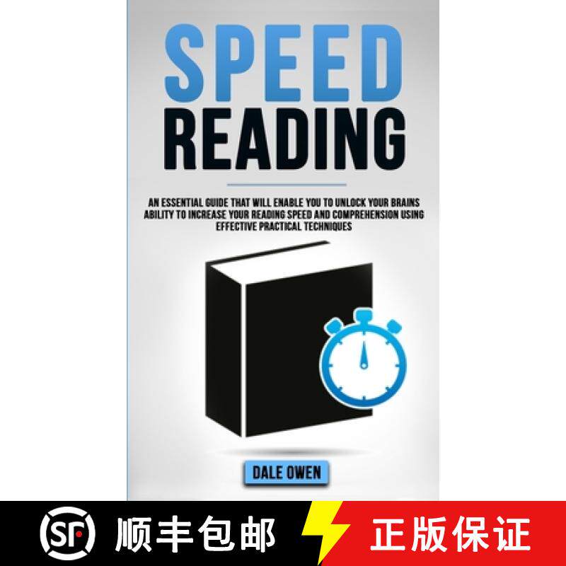 【3-4周达】Speed Reading: An Essential Guide That Will Enable You To Unlock your Brains Ability To In... [9781913327040]