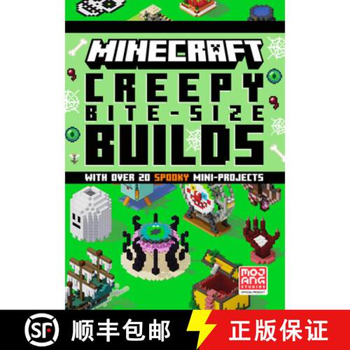 【3-4周达】精装 Minecraft Creepy Bite-Size Builds [9780008732998]