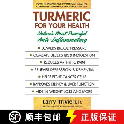 【3-4周达】Turmeric for Your Health: Nature's Most Powerful Anti-Inflammatory [9780757004520]