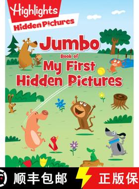 【3-4周达】Jumbo Book of My First Hidden Pictures: 115+ Hidden Pictures Puzzles in Highlights Activit... [9781644725061]