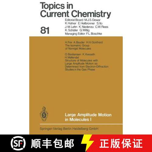 【3-4周达】Large Amplitude Motion in Molecules I [9783662154120]