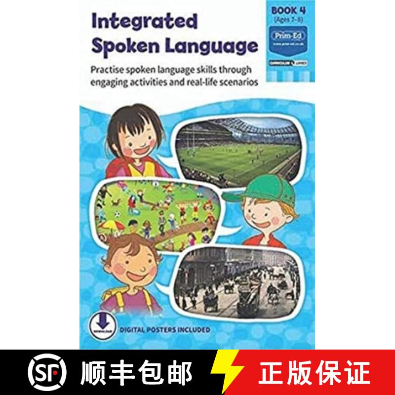 【2-3周达】Integrated Spoken Language Book 4: Practise Spoken Language Skills Through Engaging Activi... [9781912760480]