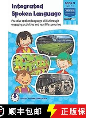 【3-4周达】Integrated Spoken Language Book 4: Practise Spoken Language Skills Through Engaging Activi... [9781912760480]