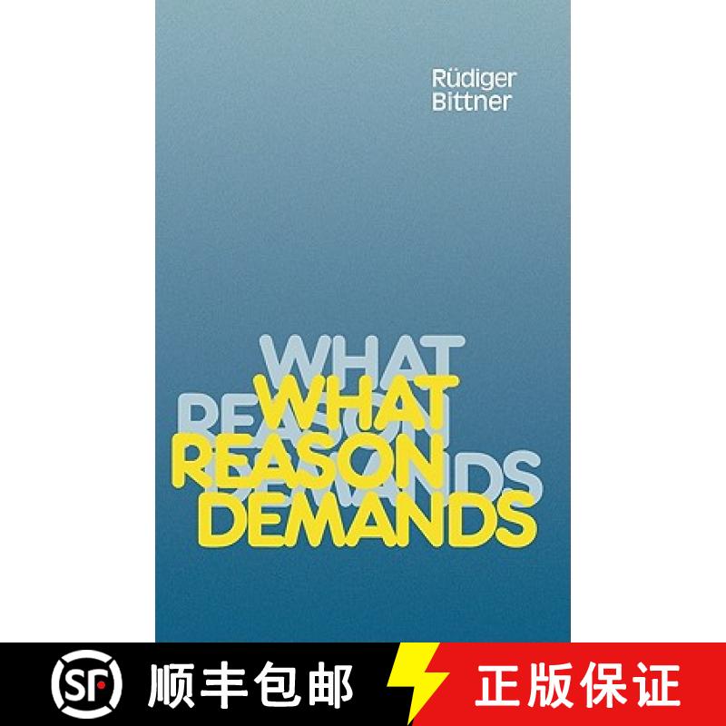 【3-4周达】What Reason Demands [9780521352154]