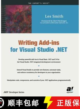 【3-4周达】Writing Add-Ins for Visual Studio .Net [9781590590263]