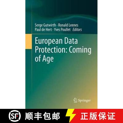 【3-4周达】European Data Protection: Coming of Age [9789400751842]