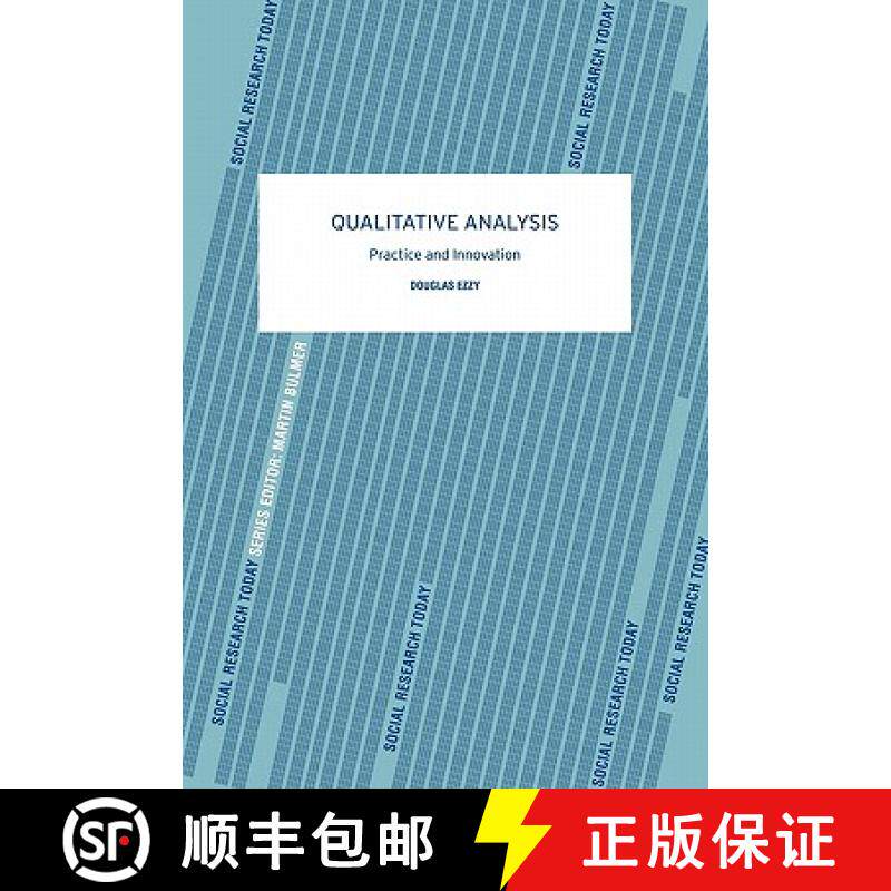 【3-4周达】Qualitative Analysis: Practice and Innovation [9780415281270]