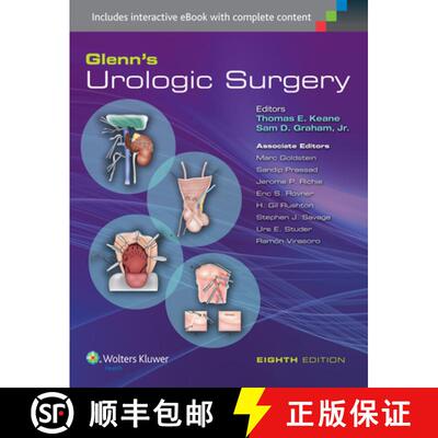 【3-4周达】精装 Glenn's Urologic Surgery [9781451191462]