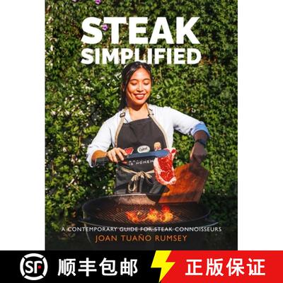 【3-4周达】精装 Steak Simplified: A Contemporary Guide for Steak Connoisseurs [9781915538239]