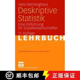 【3-4周达】Deskriptive Statistik : Eine Einführung für Sozialwissenschaftler (11., durchgesehene Au... [9783531346076]