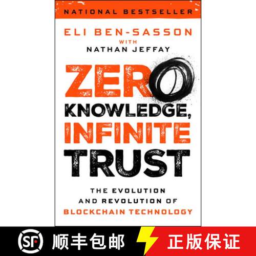 【3-4周达】精装 Zero Knowledge, Infinite Trust: The Evolution and Revolution of Blockchain  Technology [9781394373826]