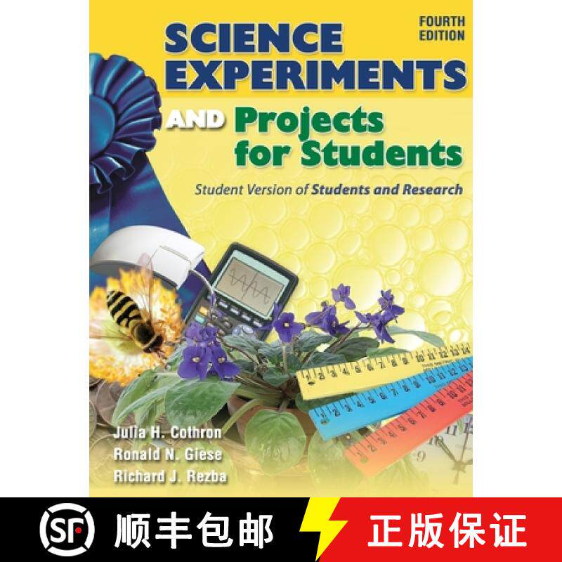 【3-4周达】Science Experiments and Projects for Students: Student Version of Students and Research: S... [9781524924638]