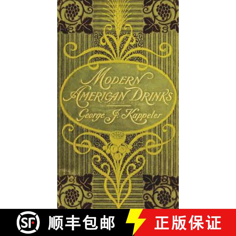 【3-4周达】Modern American Drinks 1895 Reprint [9781640321311]