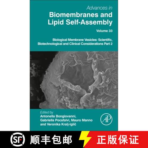 【3-4周达】精装 Biological Membrane Vesicles: Scientific, Biotechnological and Clinical Consideration... [9780128246085]