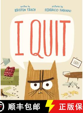 【3-4周达】I Quit [9780374392192]