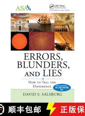 【3-4周达】Errors, Blunders, and Lies: How to Tell the Difference [9781138726987]