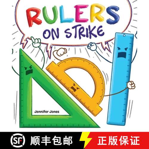 【3-4周达】精装 Rulers on Strike : A Funny, Rhyming, Read Aloud Kid's Book About Respect and Responsi... [9781637316108]