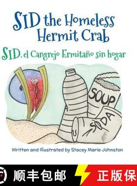 【3-4周达】Sid the Homeless Hermit Crab / Sid, el Cangrejo Ermitaño sin hogar [9781683041047]