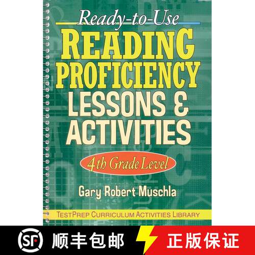 【3-4周达】Ready To Use Reading Proficiency Lessons & Activities 4Th Grade Level (Was Spiral) [Wiley... [9780130424457]