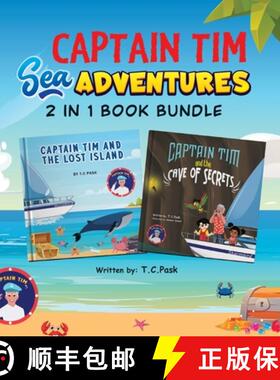 【3-4周达】Captain Tim Sea Adventures 2 in 1 Book Bundle : Stories about Ocean Adventures and Treasur... [9798987634424]