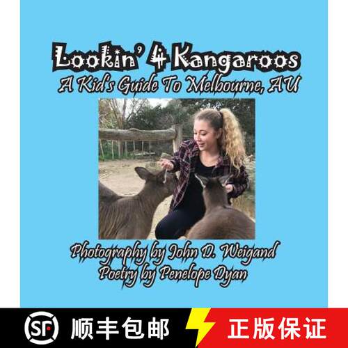 【3-4周达】Lookin' 4 Kangaroos -- A Kid's Guide To Melbourne, AU [9781614772880]