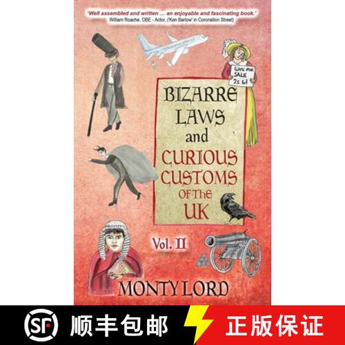 【3-4周达】Bizarre Laws & Curious Customs of the UK: Volume 2 [9781739748883]