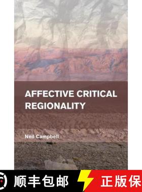 预订 Affective Critical Regionality [9781783480821]
