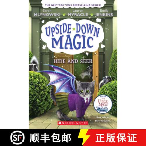 【3-4周达】Hide and Seek (Upside-Down Magic #7): Volume 7 [9781338221565]