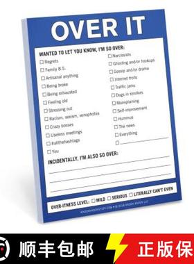 【3-4周达】Knock Knock Over It Nifty Note [9781683491026]