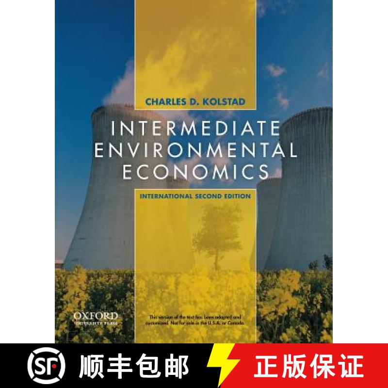 【3-4周达】Intermediate Environmental Economics: International Edition [9780199732654]