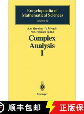 【3-4周达】Complex Analysis I : Entire and Meromorphic Functions Polyanalytic Functions and Their Gen... [9783642081279]