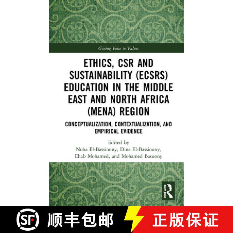 【3-4周达】Ethics, CSR and Sustainability (ECSRS) Education in the Middle East and North Africa (MENA... [9780367901257]