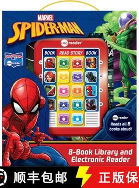 【3-4周达】Marvel Spider-Man: 8-Book Library and Electronic Reader [With Electronic Me Reader] [9781503747920]