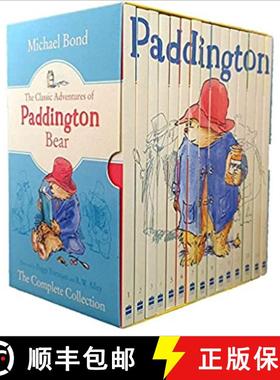 【3-4周达】Paddington Bear Collect all 15 Book [9780007977178]