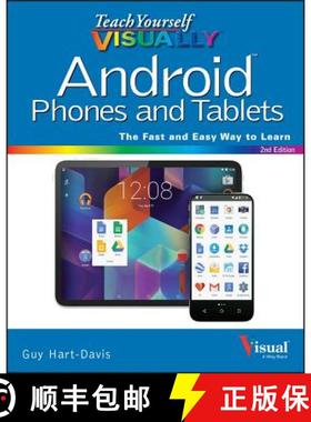 【3-4周达】Teach Yourself Visually Android Phones And Tablets, 2Nd Edition [Wiley计算机] [9781119116769]