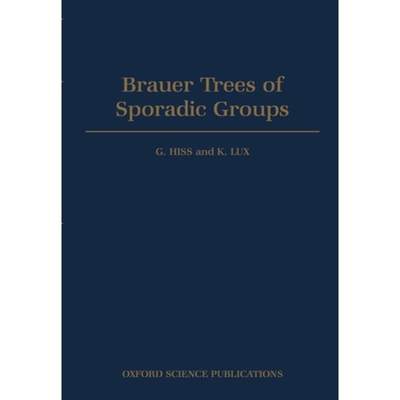 预订 Brauer Trees of Sporadic Groups [9780198533818]