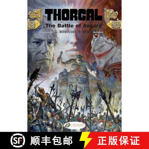 【3-4周达】Thorgal Vol. 24: The Battle of Asgard [9781849184946]