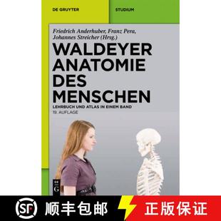 Atlas Waldeyer Lehrbuch 预订 9783110228625 Des Band Anatomie Menschen Einem Und