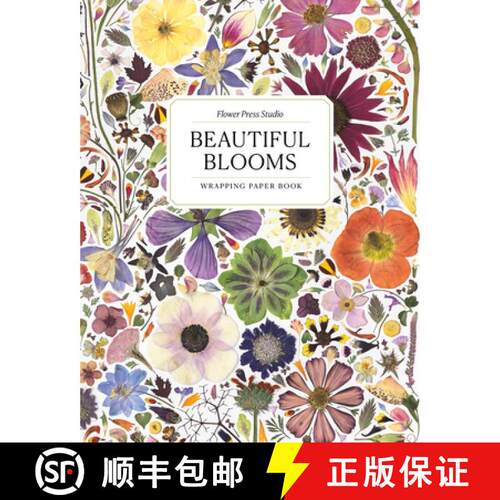 【3-4周达】The Flower Press Studio Wrapping Paper Book [9781648295232]
