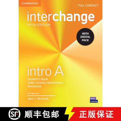 【3-4周达】Interchange Intro A Full Contact with Digital Pack [9781009040594]