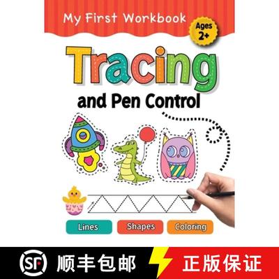 【3-4周达】Tracing and Pen Control: Lines, Shapes, Coloring [9798330377930]