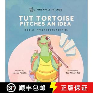 Social Book Tut Impact Idea Pitches Friends Books 9780990748298 Kids Pineapple Tortoise 预订 for