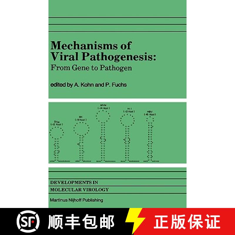 【3-4周达】Mechanisms of Viral Pathogenesis : From Gene to Pathogen Proceedings of 28th OHOLO Confere... [9780898386059]