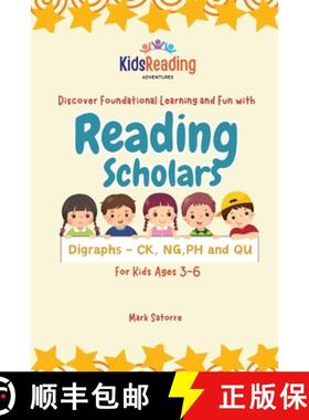 【3-4周达】Reading Scholars: Digraphs - CK, NG, PH and QU [9798330314676]