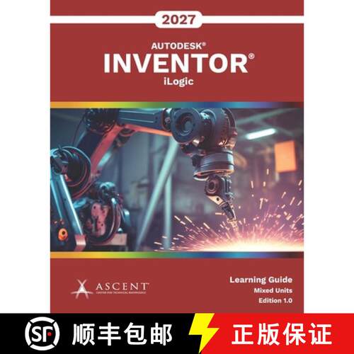 【3-4周达】Autodesk Inventor 2027: iLogic (Mixed Units) [9781967625888]